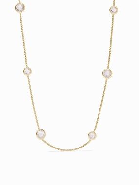 NWOT Julie Vos Rainbow Station Necklace